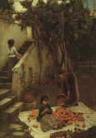 Waterhouse, John William - The Orange Gatherers